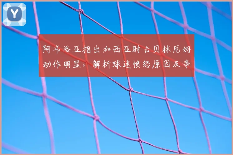 阿韦洛亚指出加西亚肘击贝林厄姆动作明显，解析球迷愤怒原因及争议判罚尺度